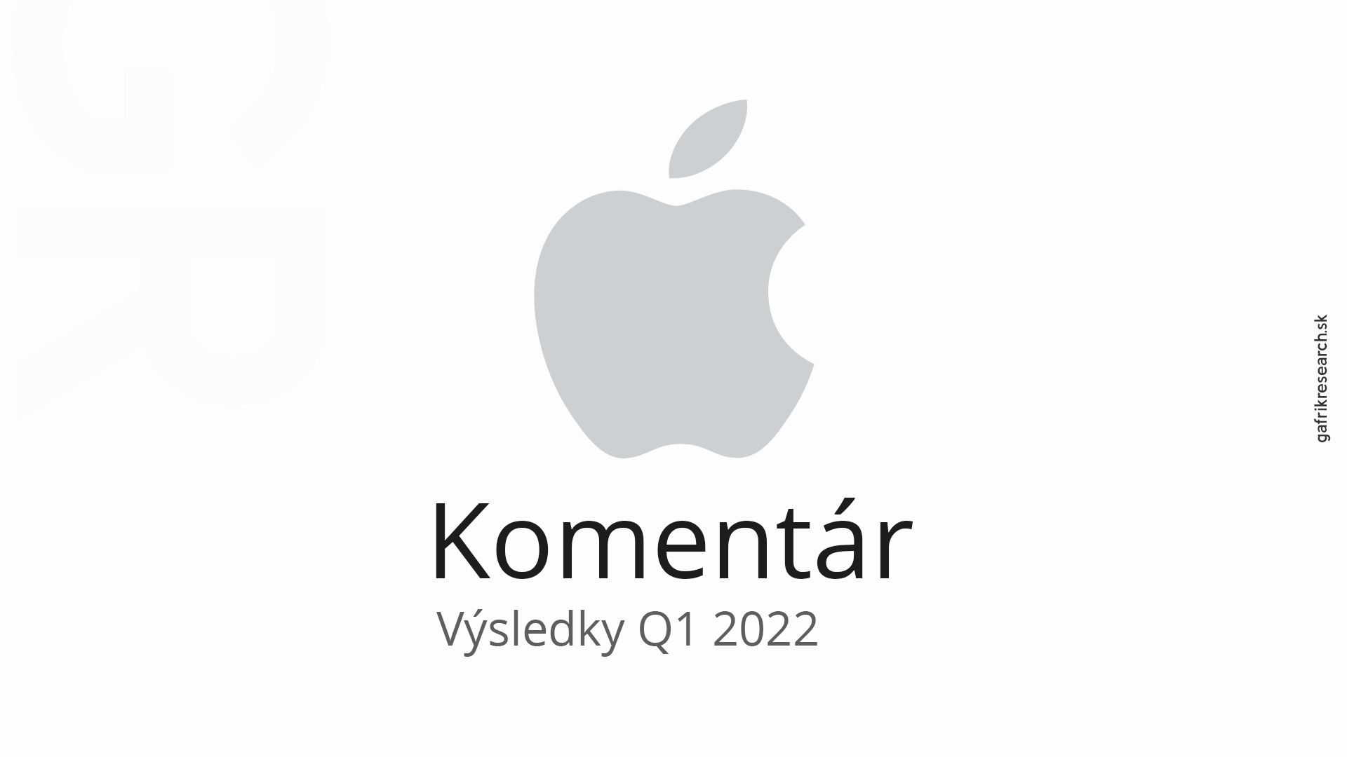 Komentár: Rekordné kvartálne výsledky Apple za Q1 roka 2022